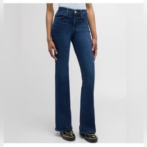 Frame Denim Dark Blue Flare Jeans